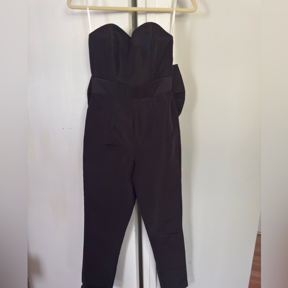 Alexia Maria Silk Jumpsuit - Picture 3 of 5